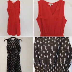 size small womans dress lot y2k chic flowy (3 total)